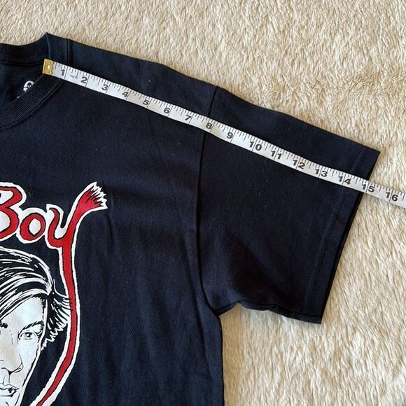 Pretty Boy Jake Hollister short sleeve shirt black size large - Picture 15 of 16